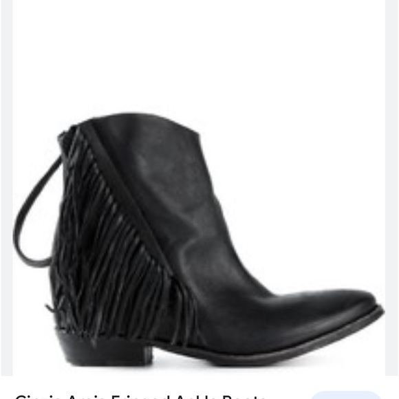 Cinzia Araia fringed ankle boots - Picture 2 of 11